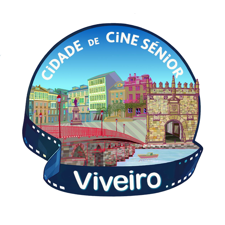 Insignia oficial Cidade de Cine Sénior · Viveiro